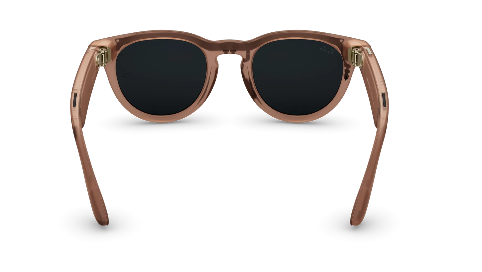 Rayban Meta Headliner (Gen 2) - Frame colour: Matt Transparent Peach, Lens colour: Clear to Grey Transitions