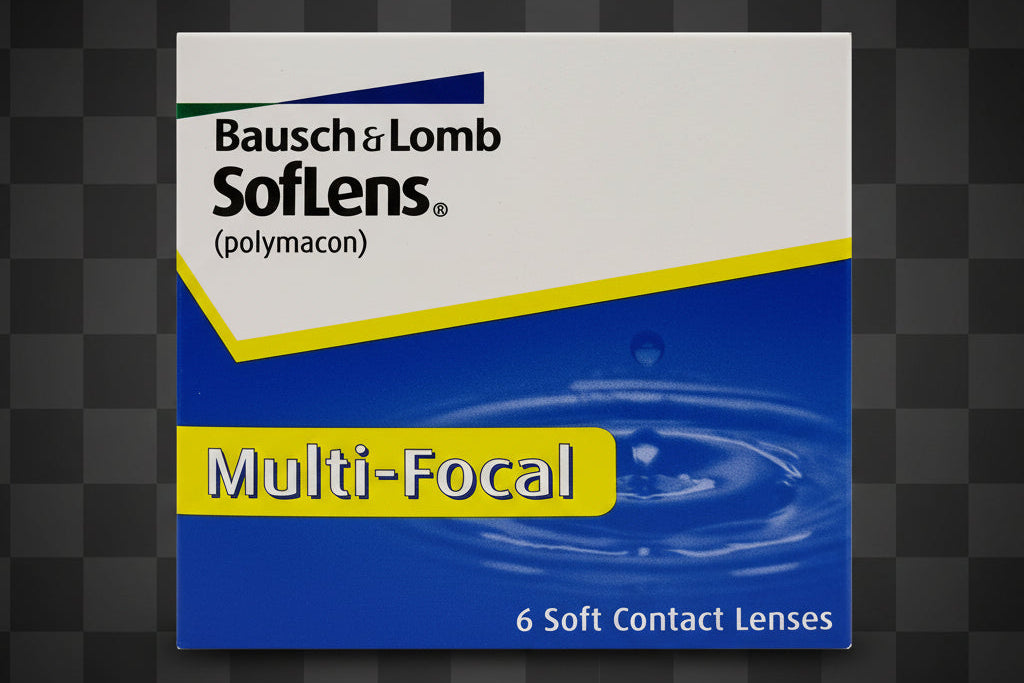 Bausch + Lomb SofLens Multi-Focal Monthly Contact Lenses (6 Lenses)