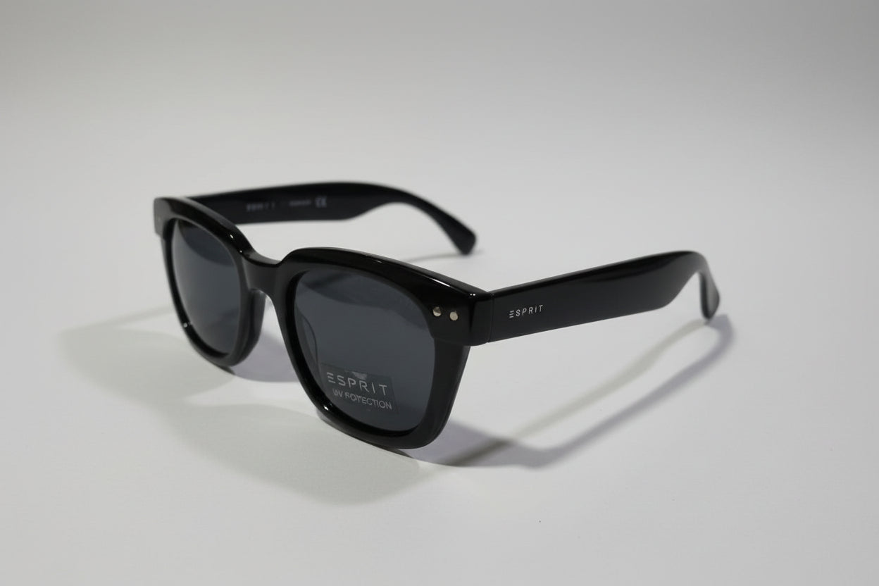Esprit Cat-Eye Sunglasses – Black Frame with Smoke Grey Lenses
