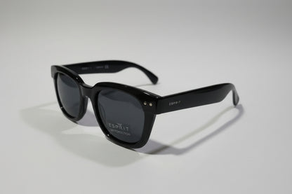 Esprit Cat-Eye Sunglasses – Black Frame with Smoke Grey Lenses