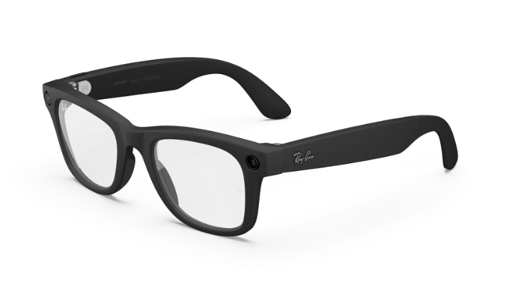 Rayban Meta Wayfarer (Gen 2) - Frame colour: Matt Black, Lens colour: Clear