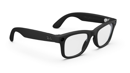 Rayban Meta Wayfarer (Gen 2) - Frame colour: Matt Black, Lens colour: Clear
