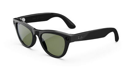 Rayban Meta Skyler (Gen 1) - Frame colour: Shiny Black, Lens colour: Green