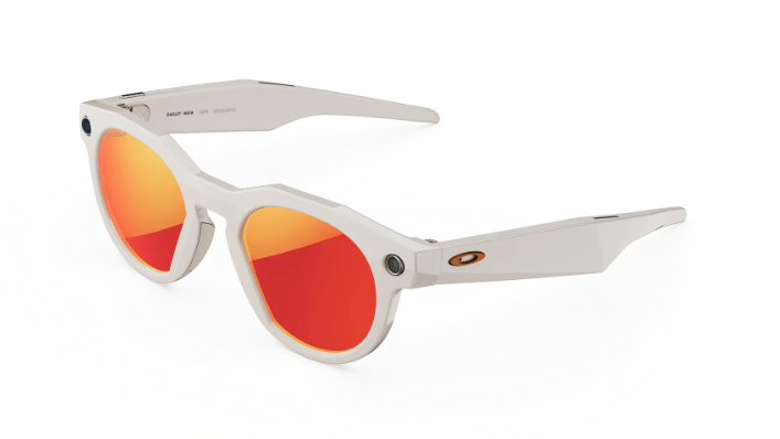 Oakley Meta HSTN - Frame colour: Warm Grey, Lens colour: Prizm™ Ruby