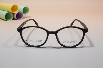 Mini Giants Unisex Eyeglasses – Black Full-Rim Frame