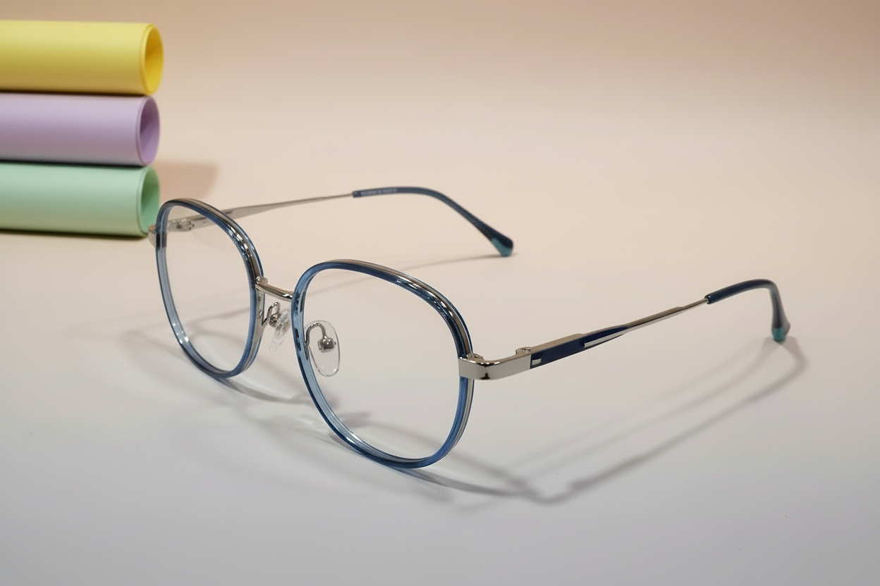 Eyefil Dawn Round Eyeglasses – Lightweight Full-Rim Unisex Frame