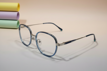 Eyefil Dawn Round Eyeglasses – Lightweight Full-Rim Unisex Frame