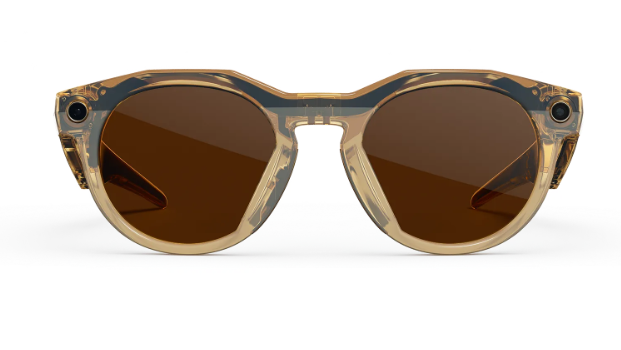 Oakley Meta HSTN - Frame colour: Light Curry, Lens colour: Clear to Brown Transitions