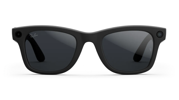 Rayban Meta Wayfarer (Gen 2) - Frame colour: Matt Black, Lens colour: Clear to Grey Transitions