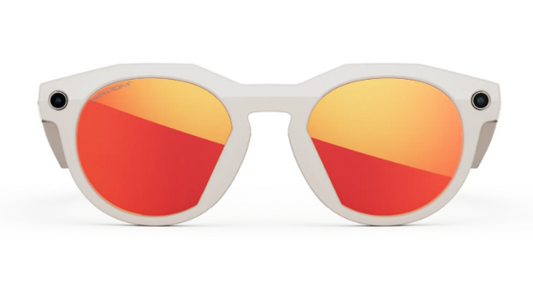 Oakley Meta HSTN - Frame colour: Warm Grey, Lens colour: Prizm™ Ruby