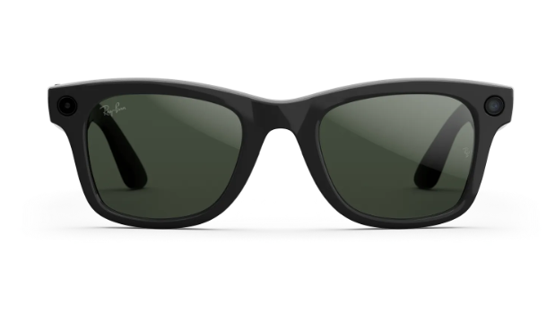 Rayban Meta Wayfarer (Gen 2) - Frame colour: Shiny Black, Lens colour: Clear to Graphite Green Transitions