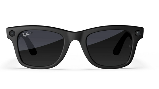 Rayban Meta Wayfarer (Gen 1) - Frame colour: Matt Black, Lens colour: Gradient Graphite
