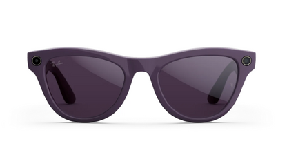 Rayban Meta Skyler (Gen 2) - Frame colour: Shiny Mystic Violet, Lens colour: Clear to Amethyst Transitions
