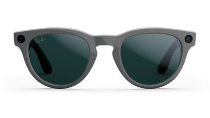 Rayban Meta Headliner (Gen 2) - Frame colour: Shiny Asteroid Grey, Lens colour: Clear to Emerald Transitions