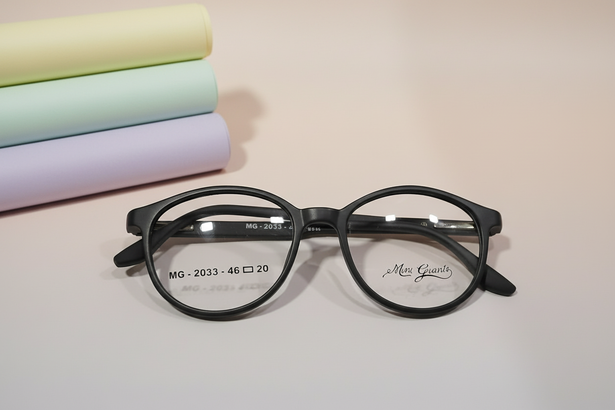 Mini Giants Unisex Eyeglasses – Black Full-Rim Frame