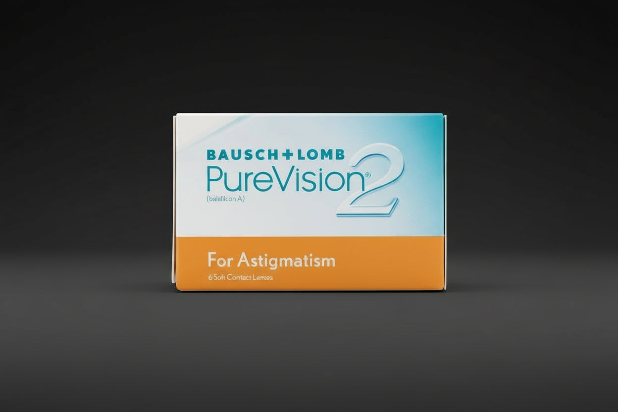 Bausch + Lomb PureVision 2 for Astigmatism Contact Lenses (6 Lenses)