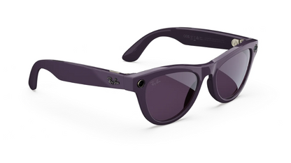 Rayban Meta Skyler (Gen 2) - Frame colour: Shiny Mystic Violet, Lens colour: Clear to Amethyst Transitions