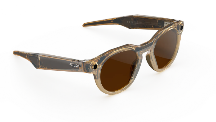 Oakley Meta HSTN - Frame colour: Light Curry, Lens colour: Clear to Brown Transitions