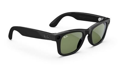 Rayban Meta Wayfarer (Gen 2) - Frame colour: Shiny Black, Lens colour: Green