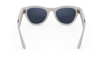 Rayban Meta Skyler (Gen 2) - Frame colour: Shiny Chalky Grey, Lens colour: Clear to Sapphire Transitions