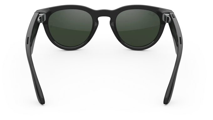 Rayban Meta Headliner (Gen 2) - Frame colour: Shiny Black, Lens colour: Clear to Graphite Green Transitions