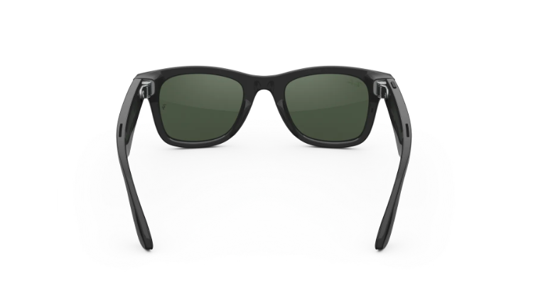 Rayban Meta Wayfarer (Gen 2) - Frame colour: Shiny Black, Lens colour: Clear to Graphite Green Transitions