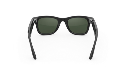 Rayban Meta Wayfarer (Gen 2) - Frame colour: Shiny Black, Lens colour: Clear to Graphite Green Transitions