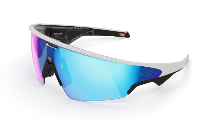 Oakley Meta Vanguard - Frame colour: White, Lens colour: Prizm™ Sapphire