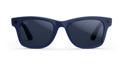 Rayban Meta Wayfarer (Gen 2) - Frame colour: Shiny Cosmic Blue, Lens colour: Clear to Sapphire Transitions