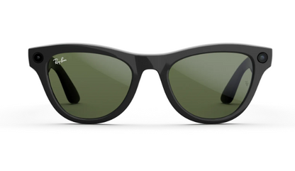 Rayban Meta Skyler (Gen 2) - Frame colour: Shiny Black, Lens colour: Green