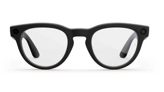 Rayban Meta Headliner (Gen 2) - Frame colour: Matt Black, Lens colour: Clear