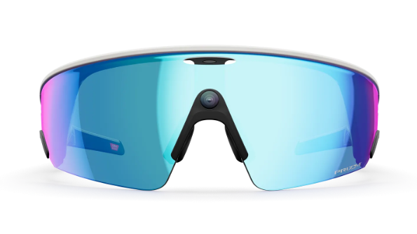 Oakley Meta Vanguard - Frame colour: White, Lens colour: Prizm™ Sapphire