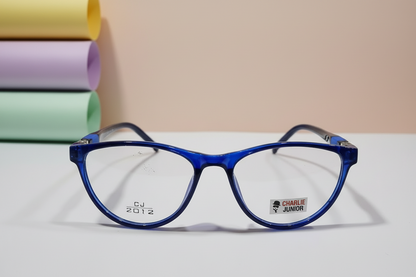 Charlie Junior Kids Eyeglasses – Blue Full-Rim Frame