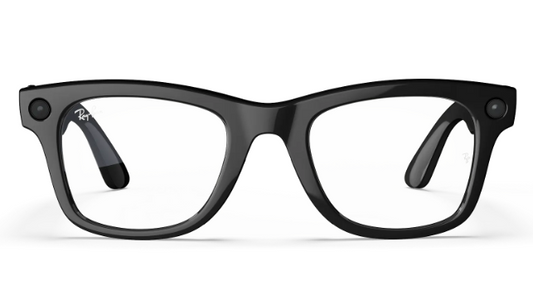 Rayban Meta Wayfarer (Gen 1) - Frame colour: Shiny Black, Lens colour: Clear