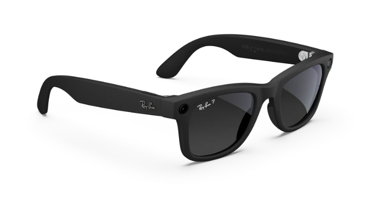 Rayban Meta Wayfarer (Gen 2) - Frame colour: Matt Black, Lens colour: Gradient Graphite