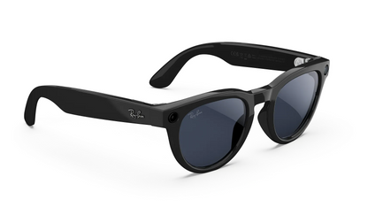 Rayban Meta Headliner (Gen 2) - Frame colour: Shiny Black, Lens colour: Clear to Sapphire Transitions