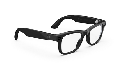 Rayban Meta Wayfarer (Gen 1) - Frame colour: Shiny Black, Lens colour: Clear