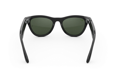 Rayban Meta Skyler (Gen 2) - Frame colour: Shiny Black, Lens colour: Clear to Graphite Green Transitions