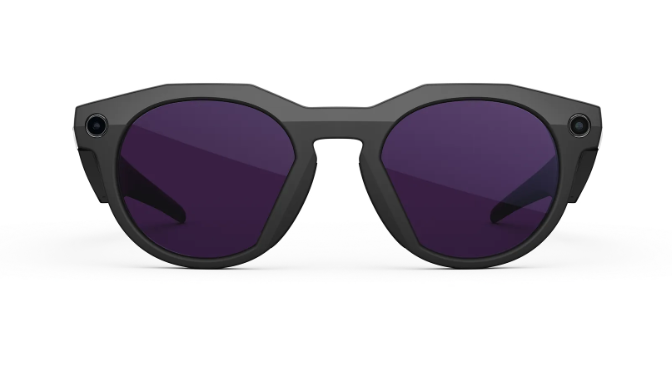 Oakley Meta HSTN - Frame colour: Black, Lens colour: Clear to Amethyst Transitions
