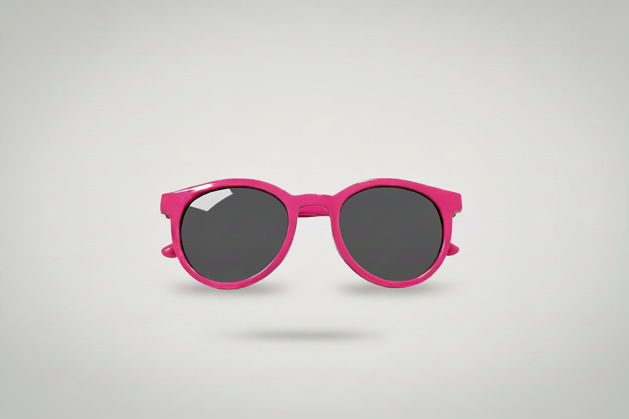 🌸 Kids Round Sunglasses – Stylish Pink UV Protection Shades for Babies & Toddlers