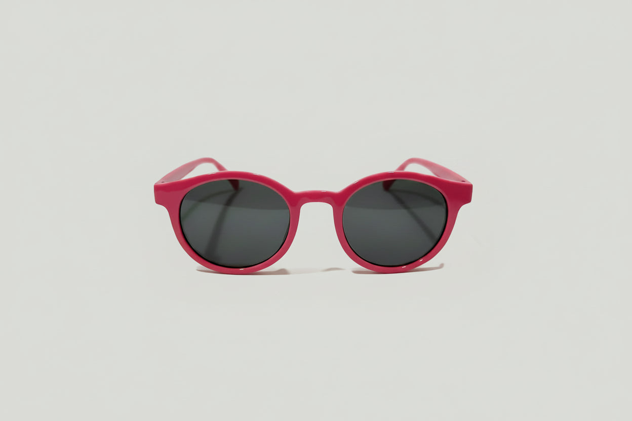 🌸 Kids Round Sunglasses – Stylish Pink UV Protection Shades for Babies & Toddlers