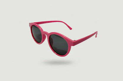 🌸 Kids Round Sunglasses – Stylish Pink UV Protection Shades for Babies & Toddlers