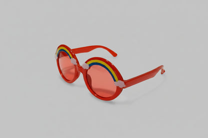 Rainbow Dream Kids Sunglasses – Fun & Colorful Round Shades