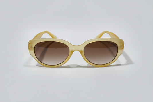 Kids Classic Sunglasses – Yellow Frame with Brown UV Lenses