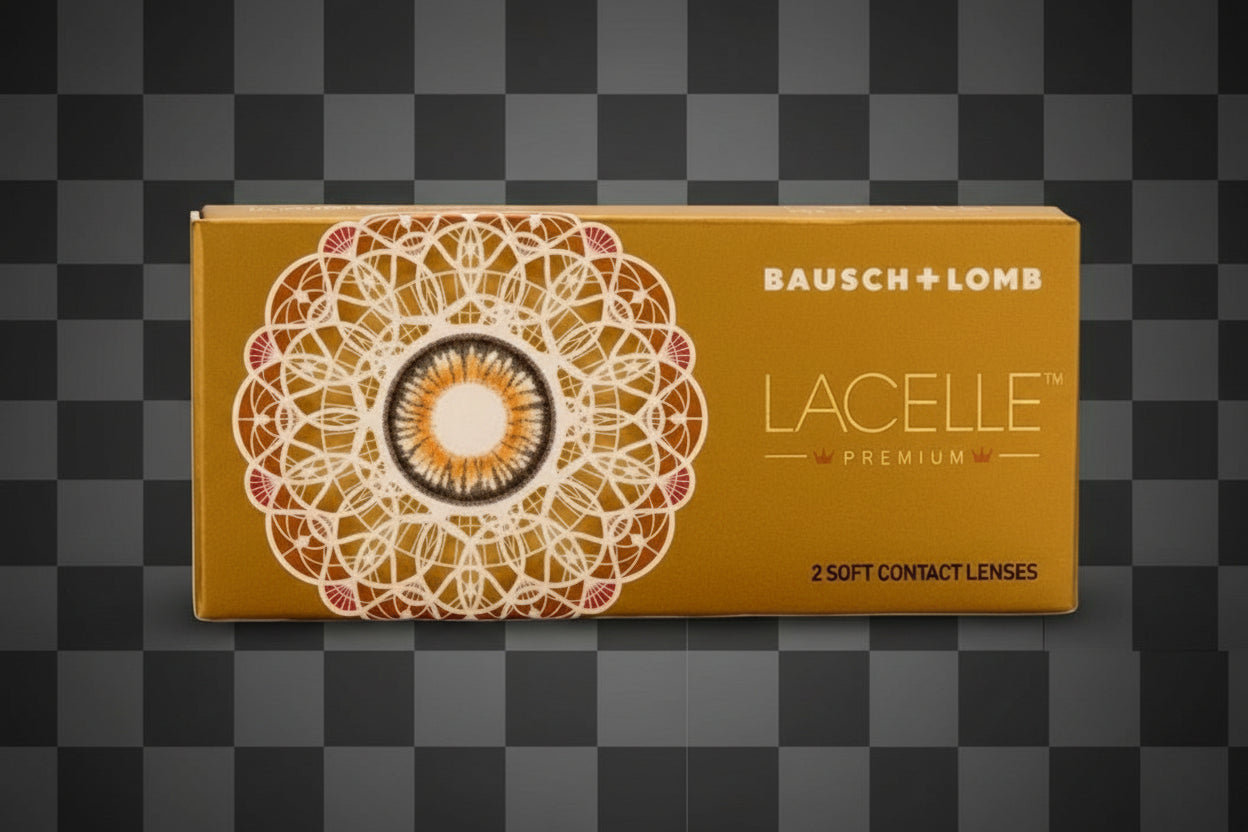 Bausch + Lomb Lacelle Premium Monthly Colored Contact Lenses (2 Lenses)