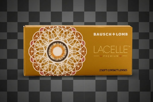 Bausch + Lomb Lacelle Premium Monthly Colored Contact Lenses (2 Lenses)