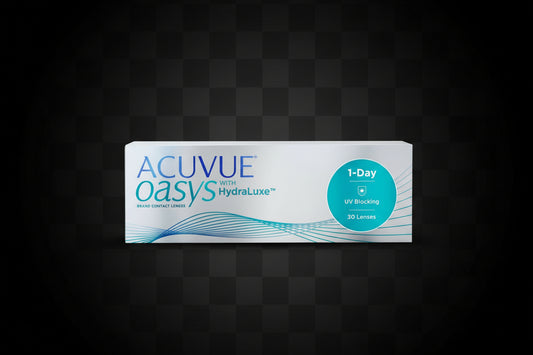 1-Day ACUVUE OASYS with HydraLuxe™ Daily Disposable Contact Lenses (30 Lenses)