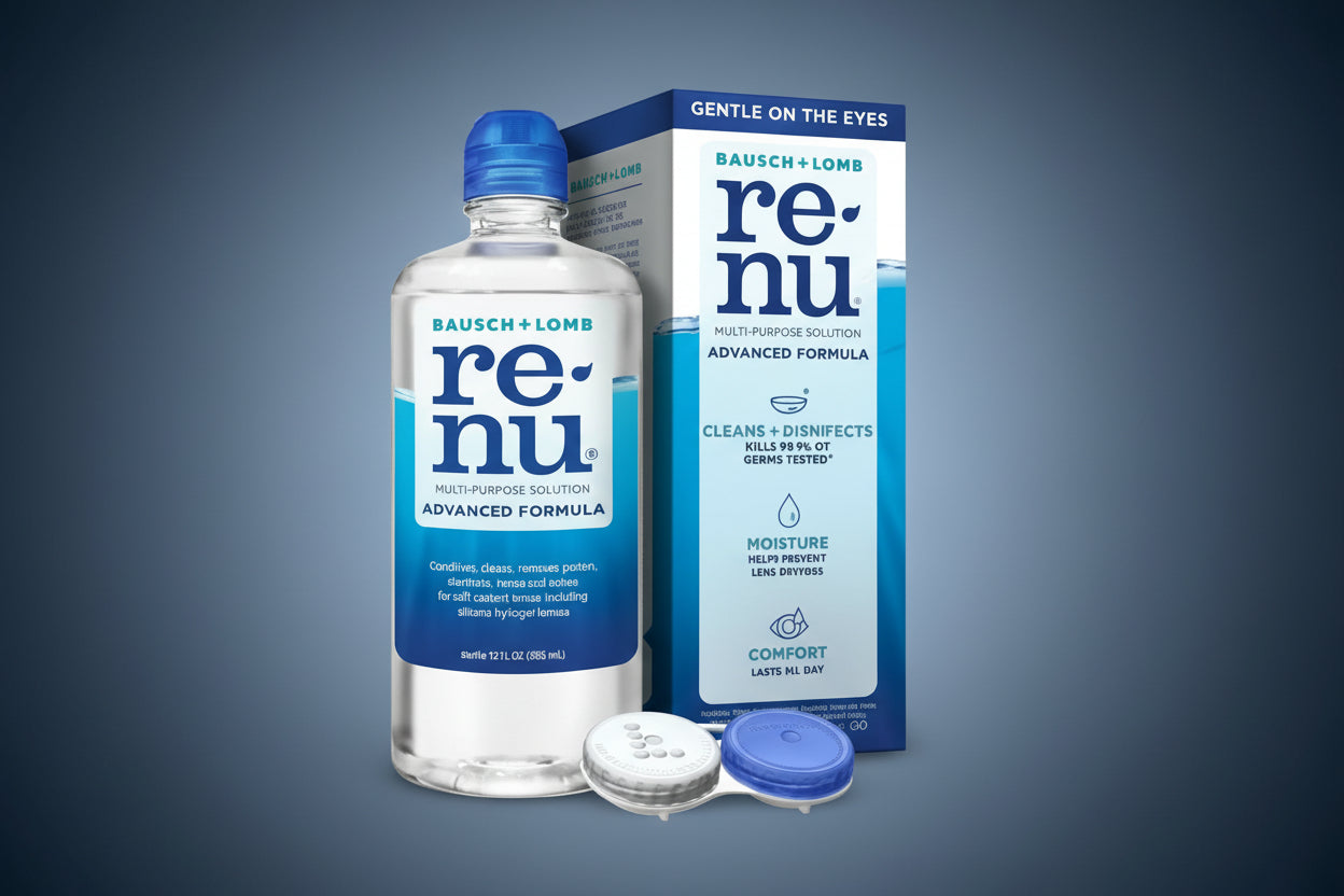 Bausch + Lomb ReNu Advanced Formula Multi-Purpose Contact Lens Solution (355 ml)