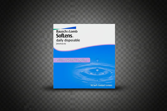 Bausch + Lomb SofLens Daily Disposable Contact Lenses (90 Lenses)