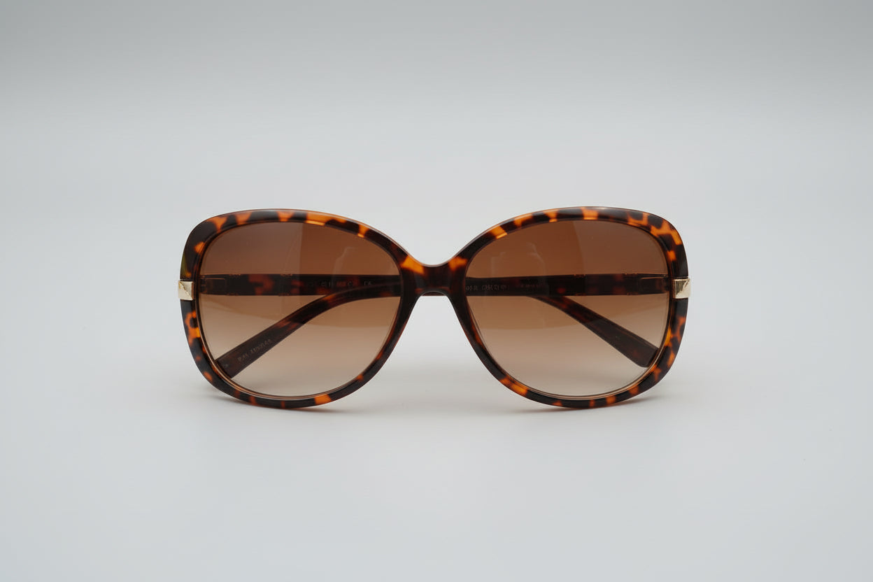 ESPRIT Oversized Tortoiseshell Sunglasses for Women – Gradient UV Protection Lens